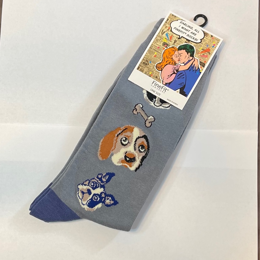 Funky FineFit Socks - Dog Lovers